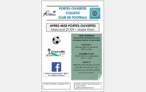 Découverte du foot avec le collège